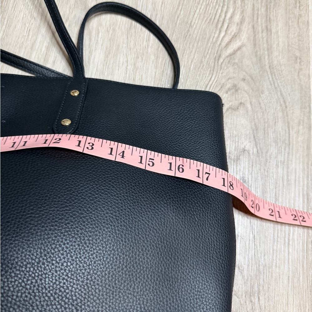 Coach Black Tote with Gold Accents - Picture 15 of 16